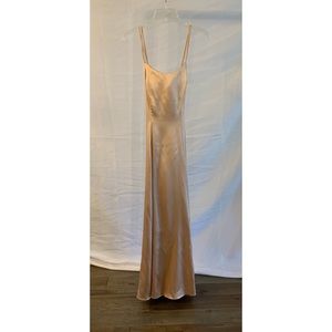 80’s Gold Formal Dress